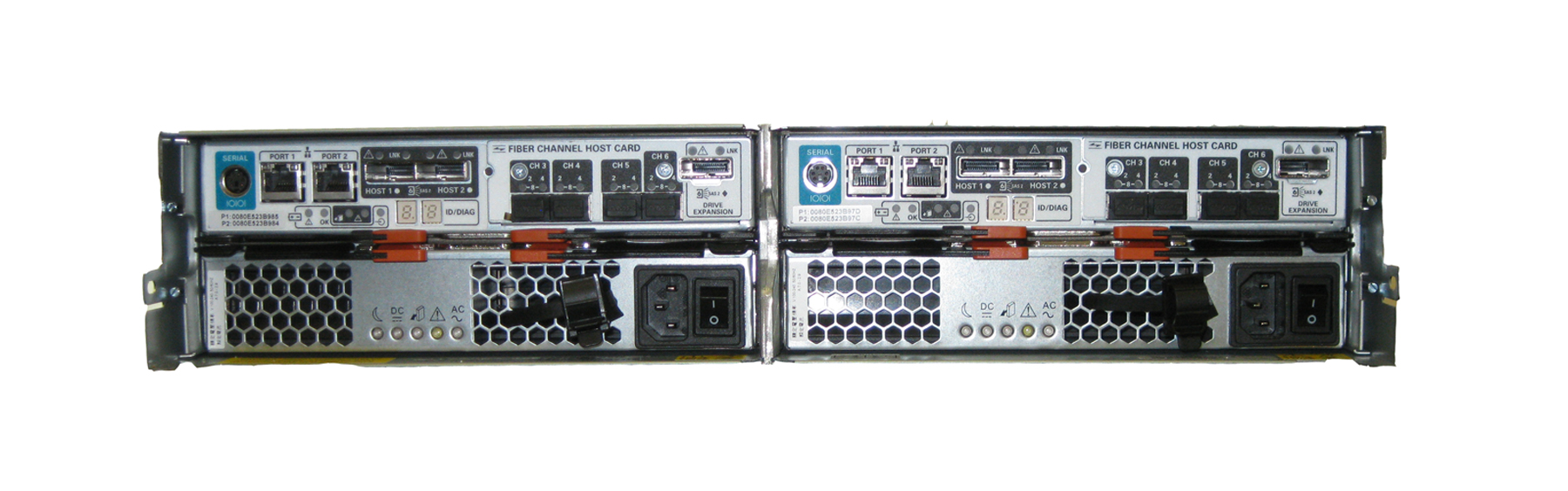 Sun Storage 2540-M2 Rear Zoom