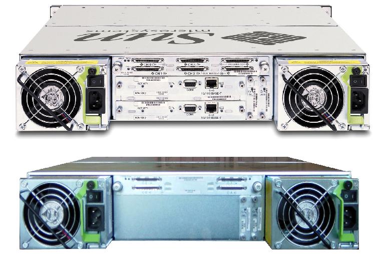 Sun StorEdge 3320 Rear Zoom