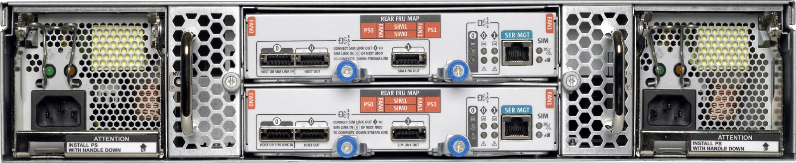 Sun Storage J4200 Rear Zoom