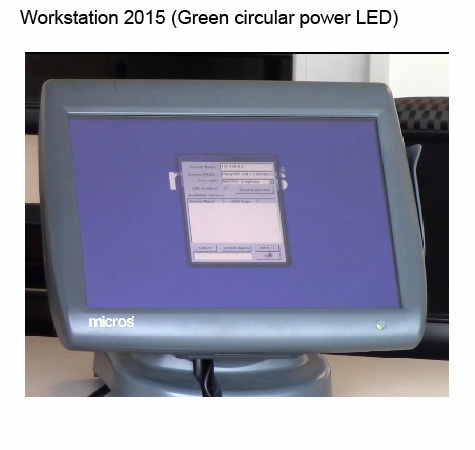 MICROS PC Workstation 2015 Front Callout