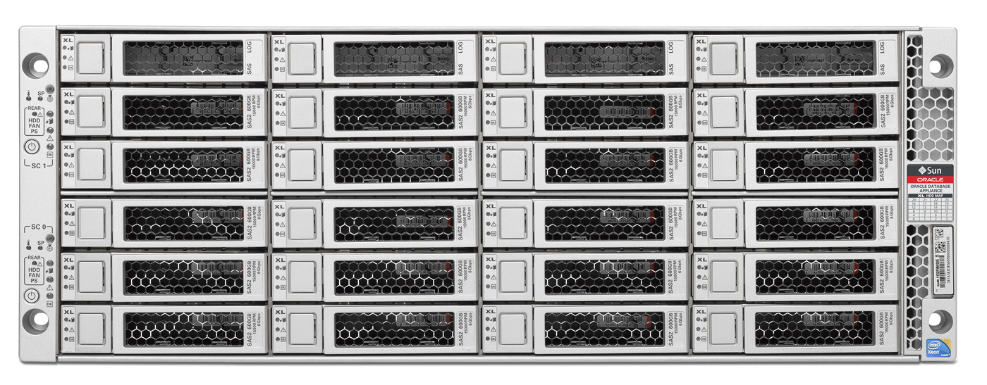 Oracle Database Appliance Front Zoom