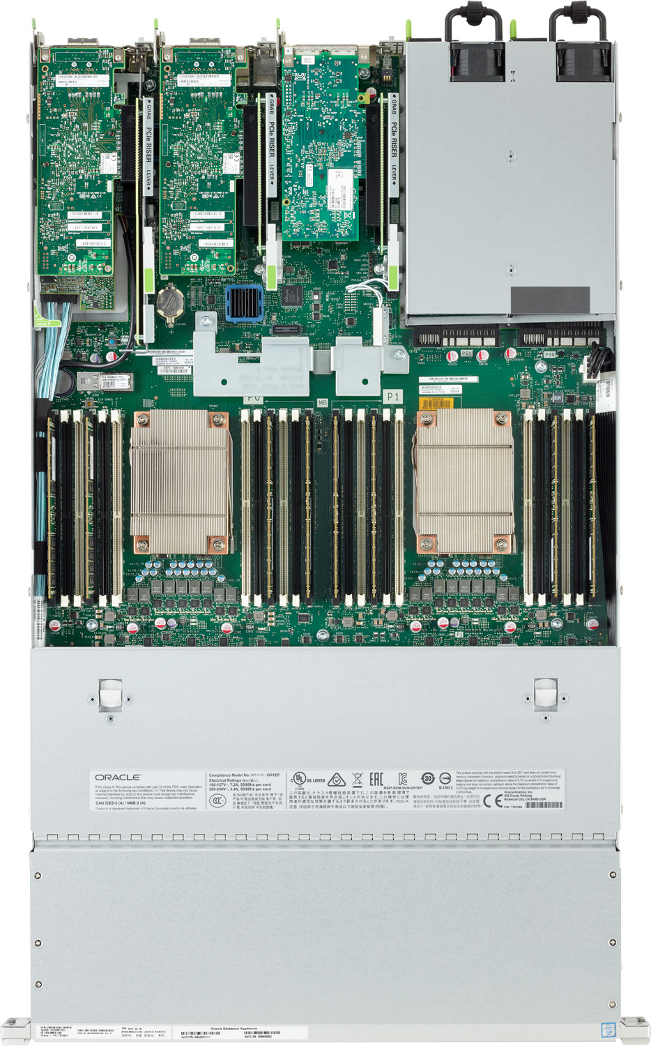 Oracle Database Appliance X6-2 High Availability Top Zoom
