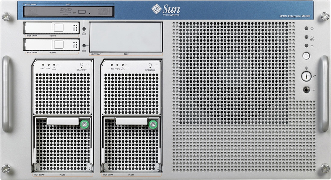 Sun SPARC Enterprise M4000 Front Zoom