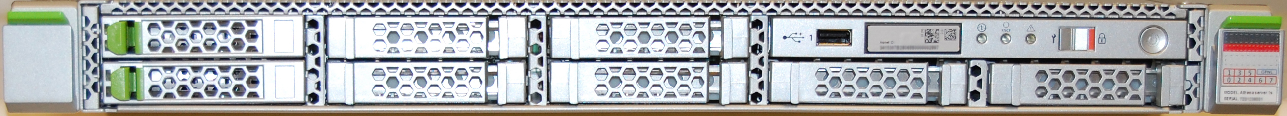 Fujitsu Server M10-1 Front Zoom