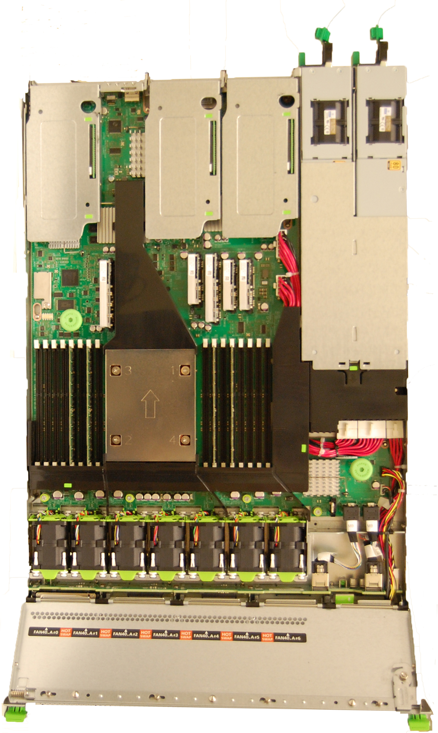 Fujitsu Server M10-1 Top Zoom