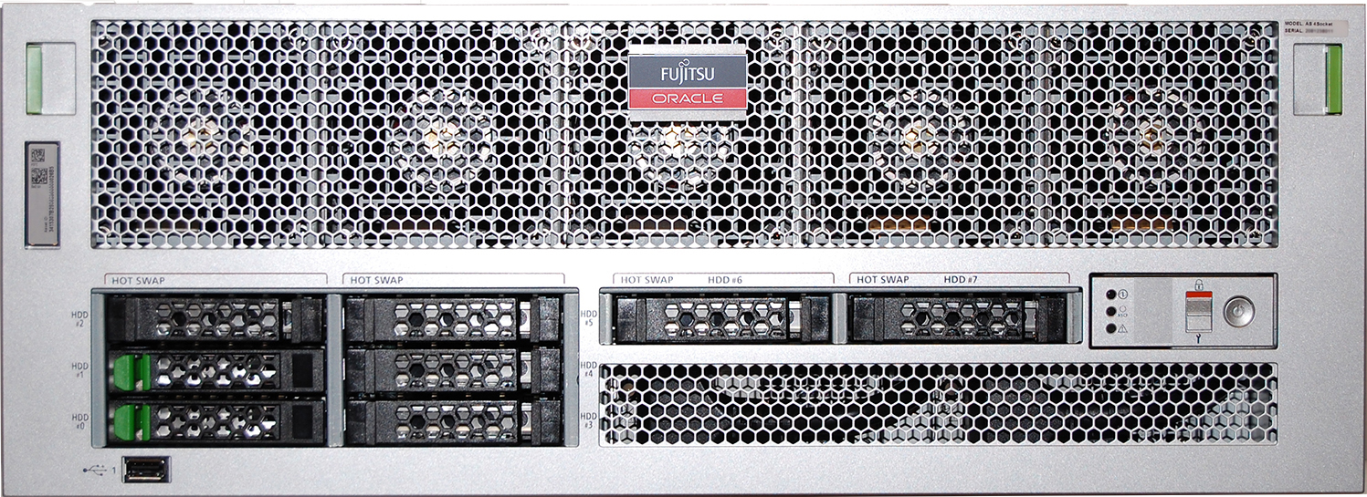 Fujitsu Server M10-4 Front Zoom