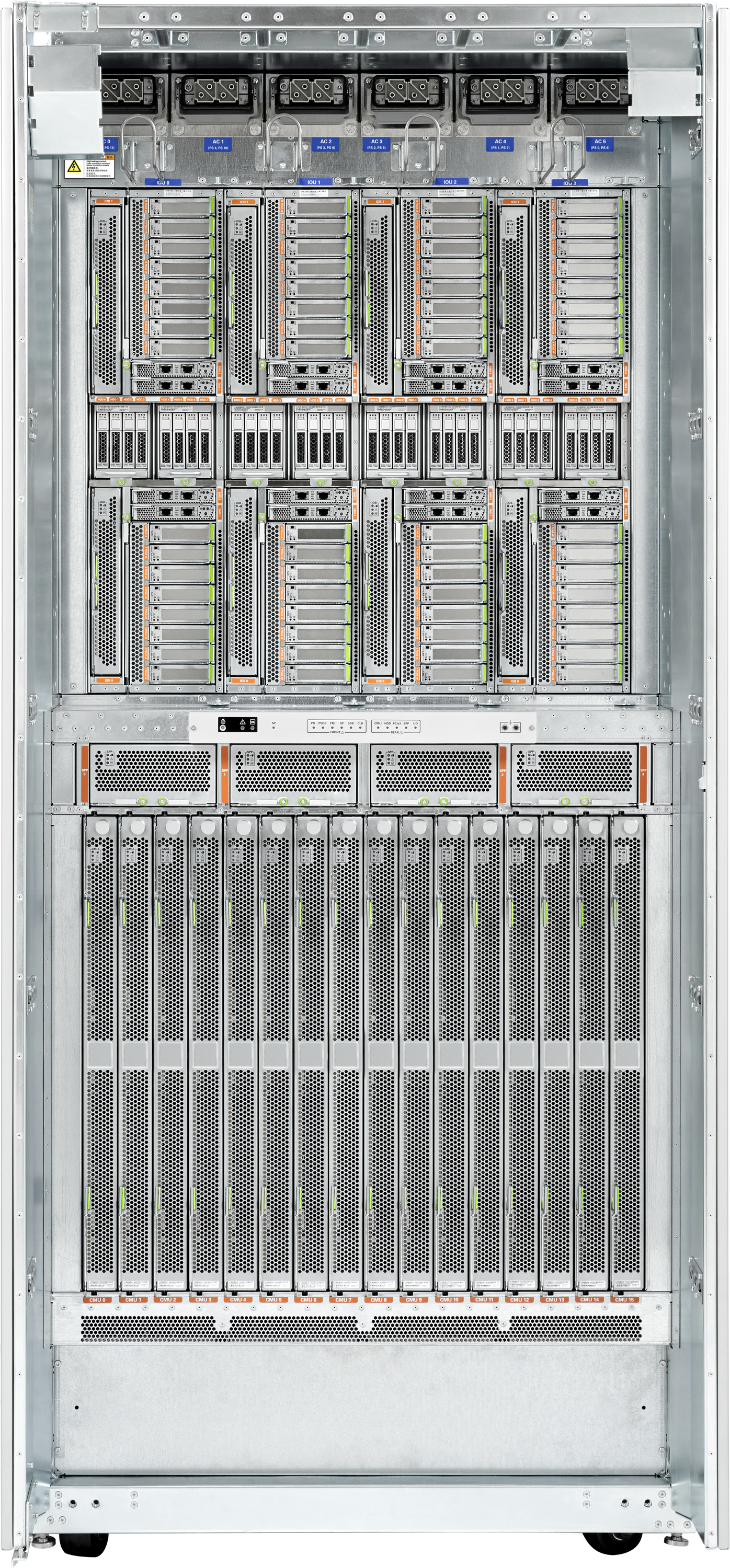 SPARC M6-32 Rear Zoom