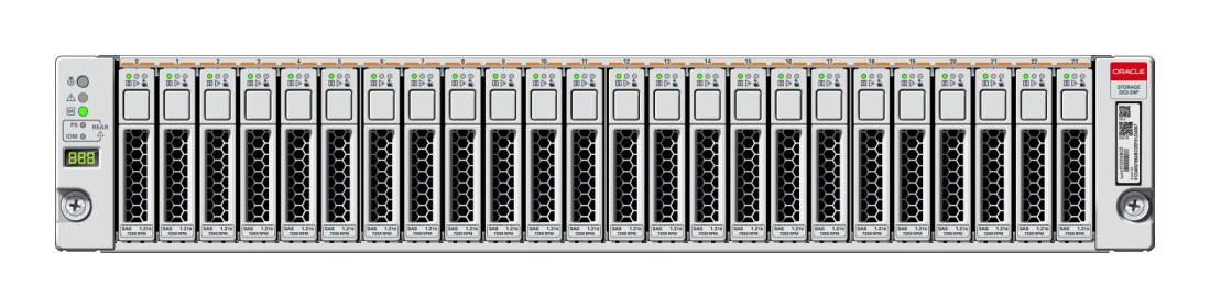 Oracle Storage DE3-24P Front Zoom