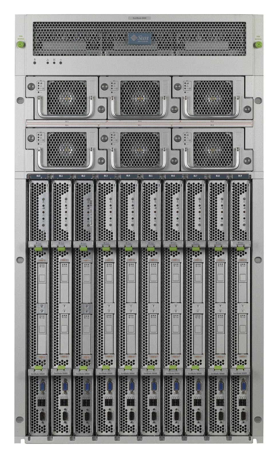 Sun Blade 8000 Front Zoom