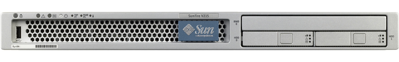 Sun Fire V215 Front Zoom
