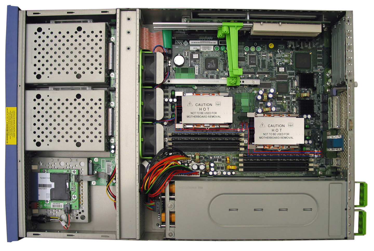 Sun Fire V240 (post July 2006) Top Zoom