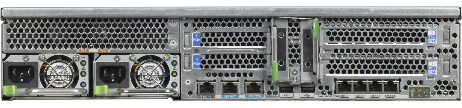 Sun Fire V245 Rear Zoom