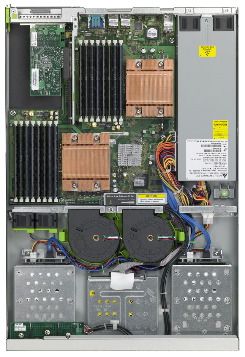 Sun Fire X2200 M2 Top Zoom