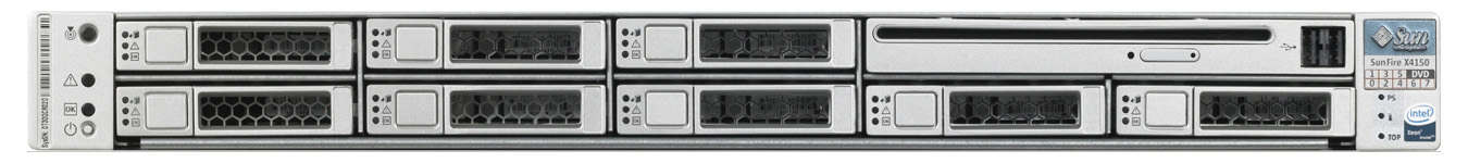 Sun Fire X4150 Front Zoom