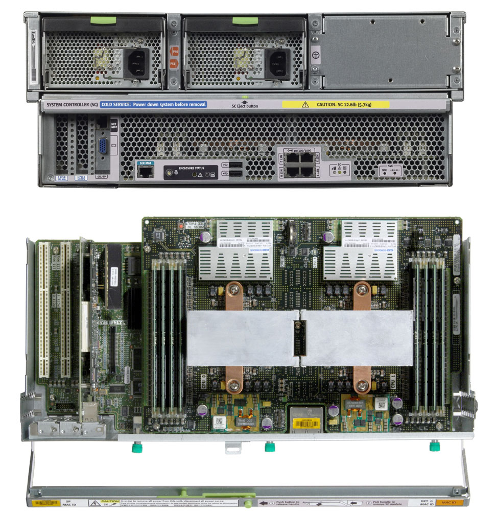 Sun Fire X4500 Rear Zoom