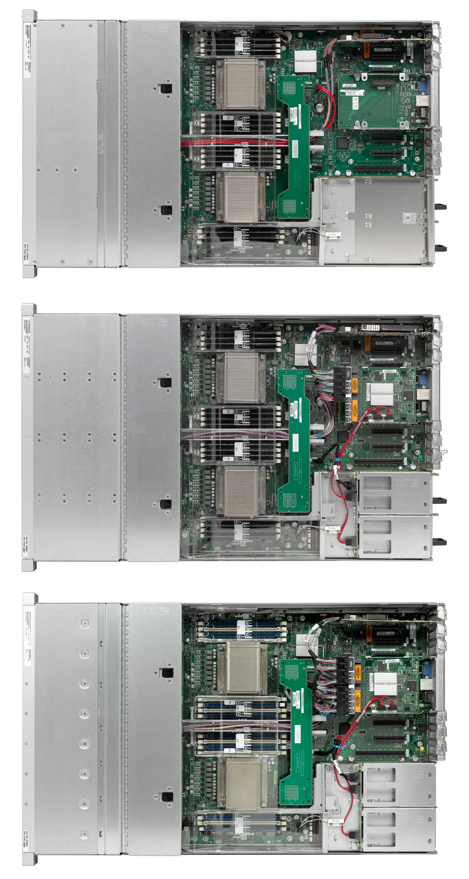 Sun Server X4-2L Top Zoom