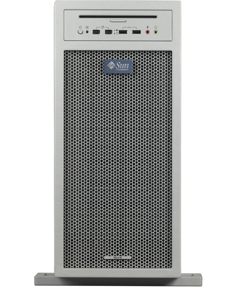 Sun Ultra 40 M2 Workstation Front Callout