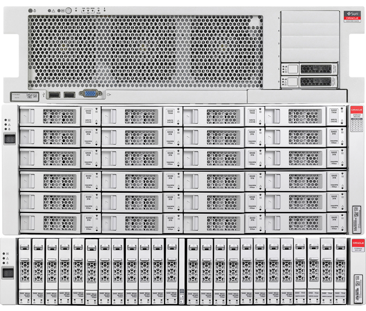 Oracle ZFS Storage ZS3-BA Front Zoom